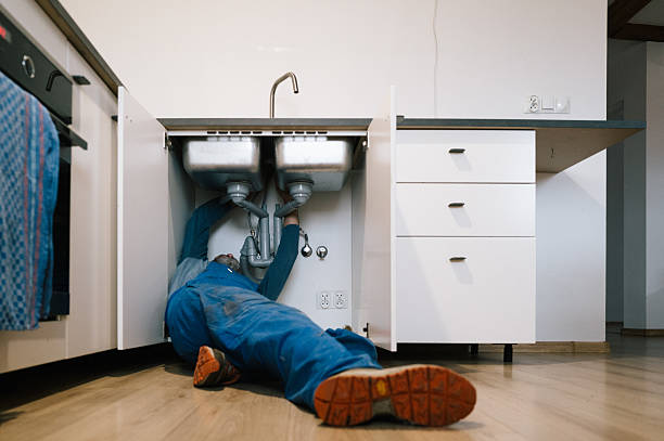 Professional Plumbing technician working in Pembroke Township, IL